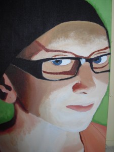 claire self-portrait